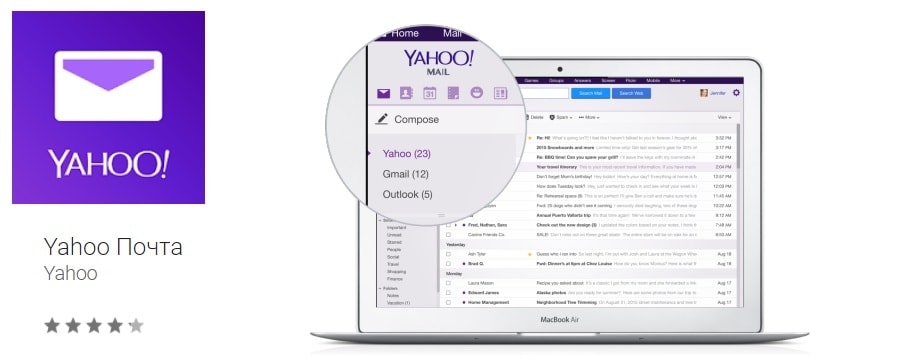 Переадресация Gmail на Yahoo